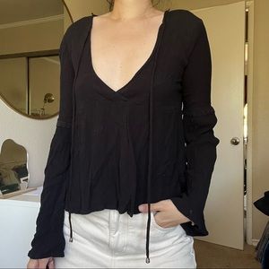 black blouse